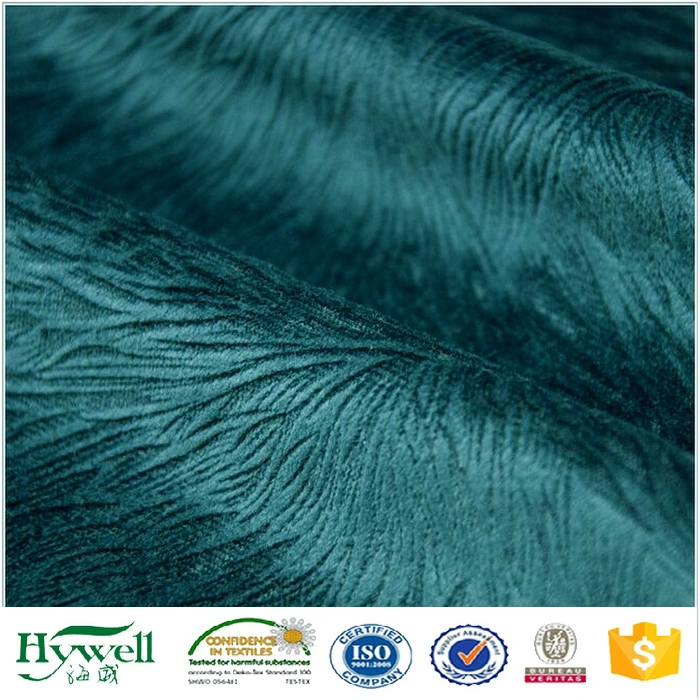 Burnout Velvet Sofa Furniture Fabric