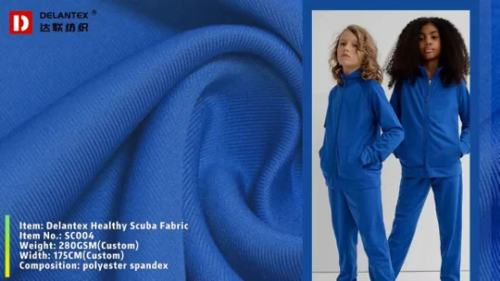 Tissu en faux suède doux de haute qualité, nouveau tissu tricoté en daim solide extensible